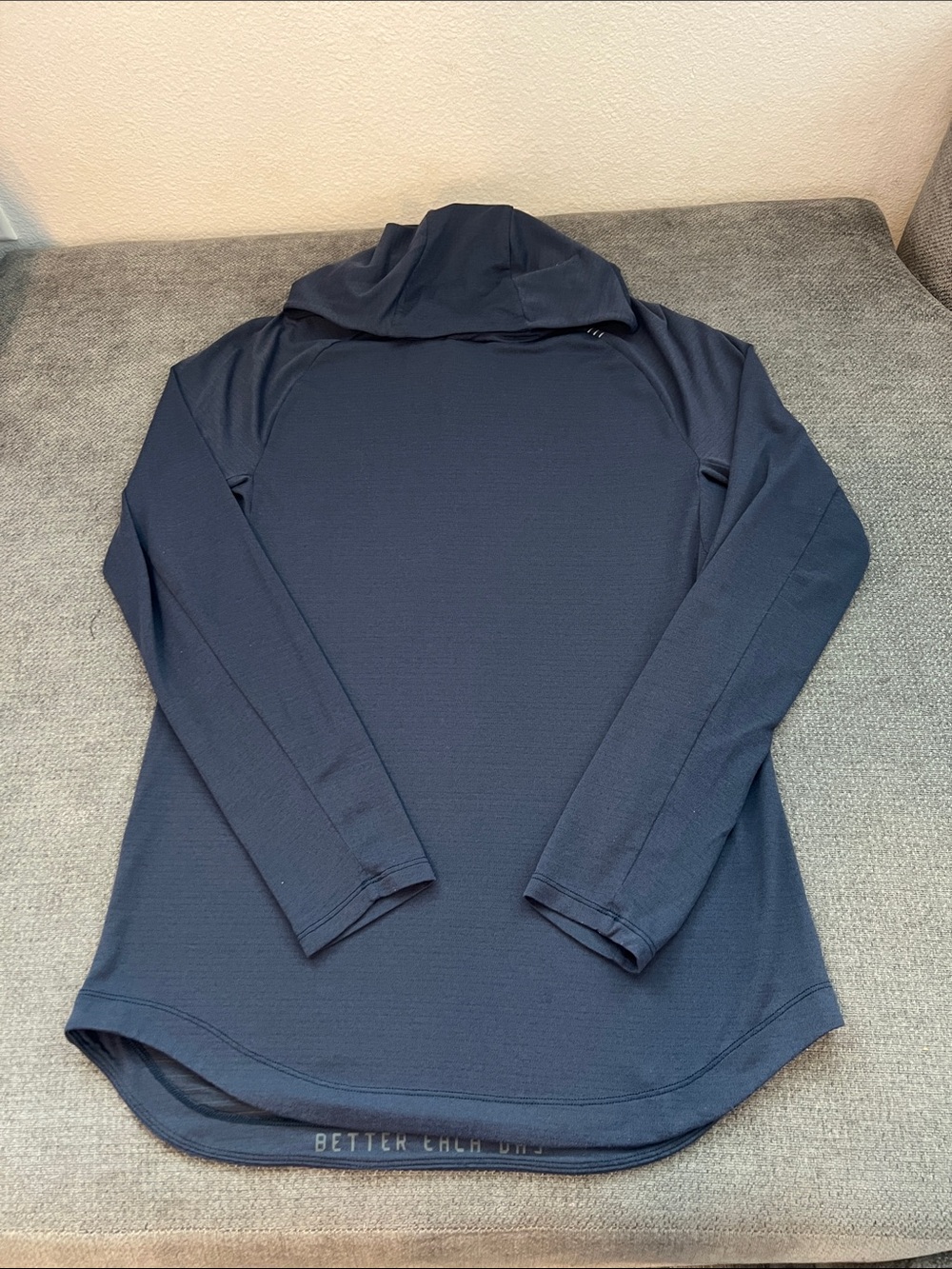 lululemon athletica Men's Navy Blue Turtleneck Pullover